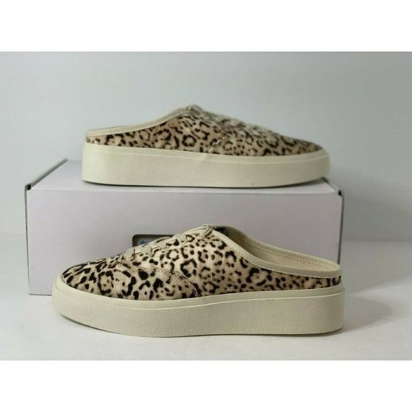 Dolce Vita Vanie x CLEAR platform sneakers womens size 8 Leopard Print - Picture 2 of 8